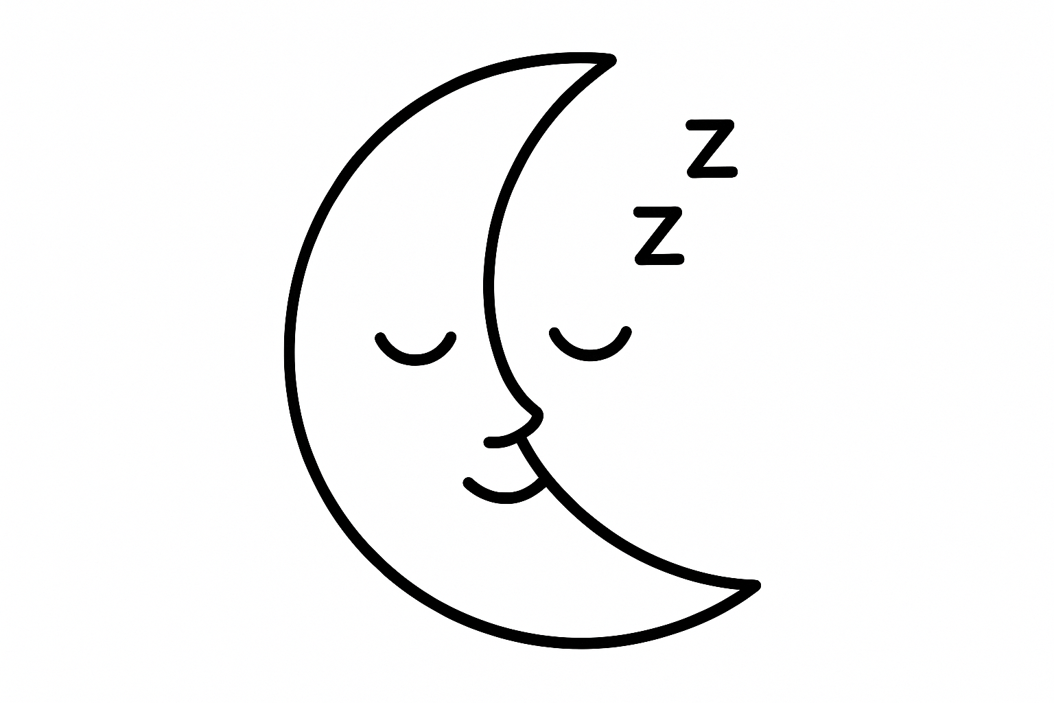 a lua tem que estar a dormir